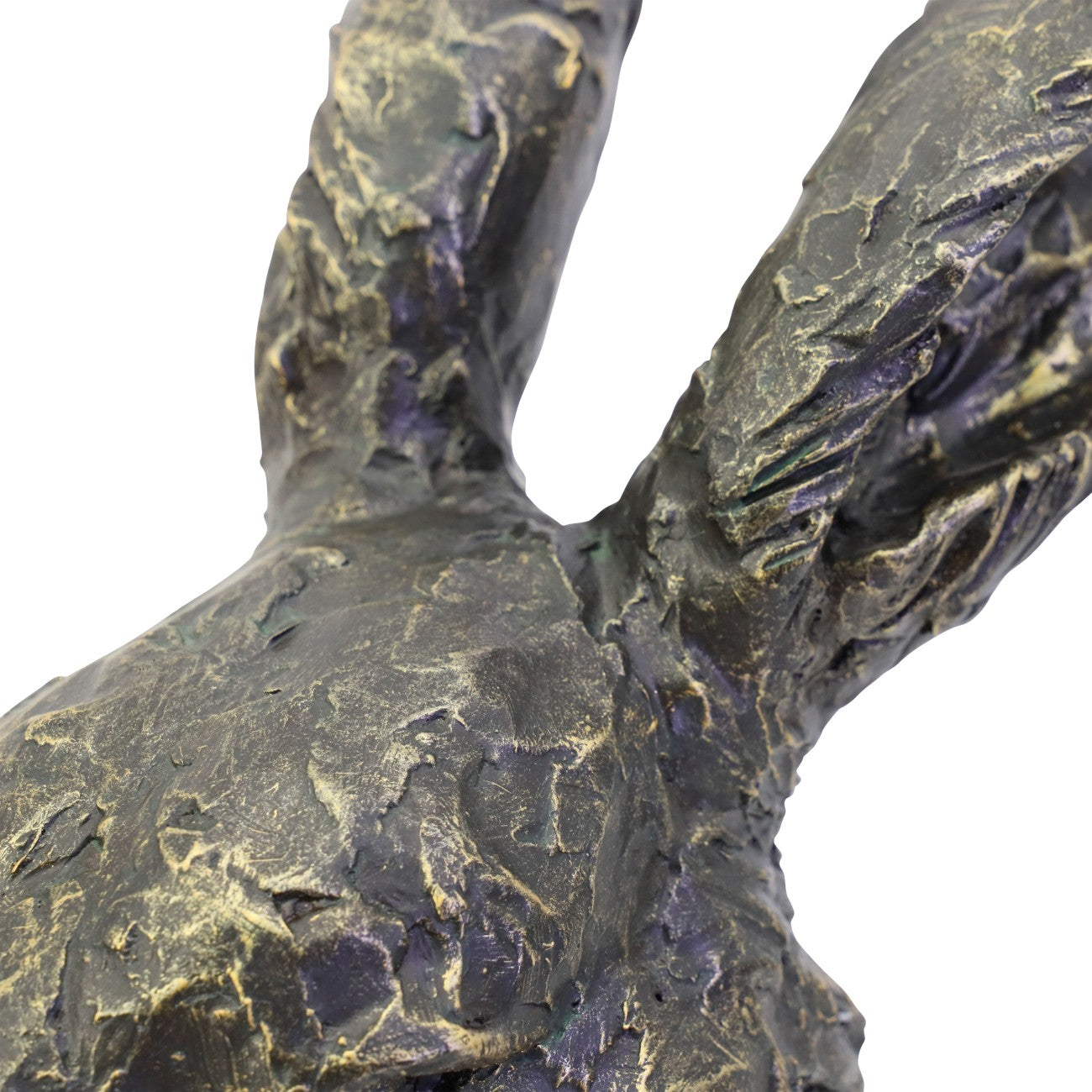 Antique Bronze Albert Rabbit Head Sculpture